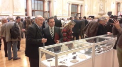 11 October 2017 Deputy Speaker Marinkovic and the Director of the Serbian Geological Institute at the exhibition “Serbian Geology”